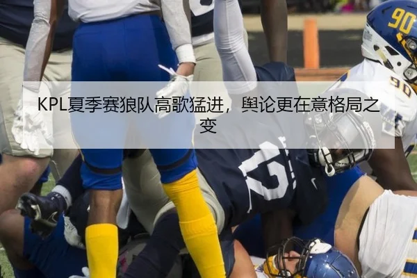 KPL夏季赛狼队高歌猛进，舆论更在意格局之变
